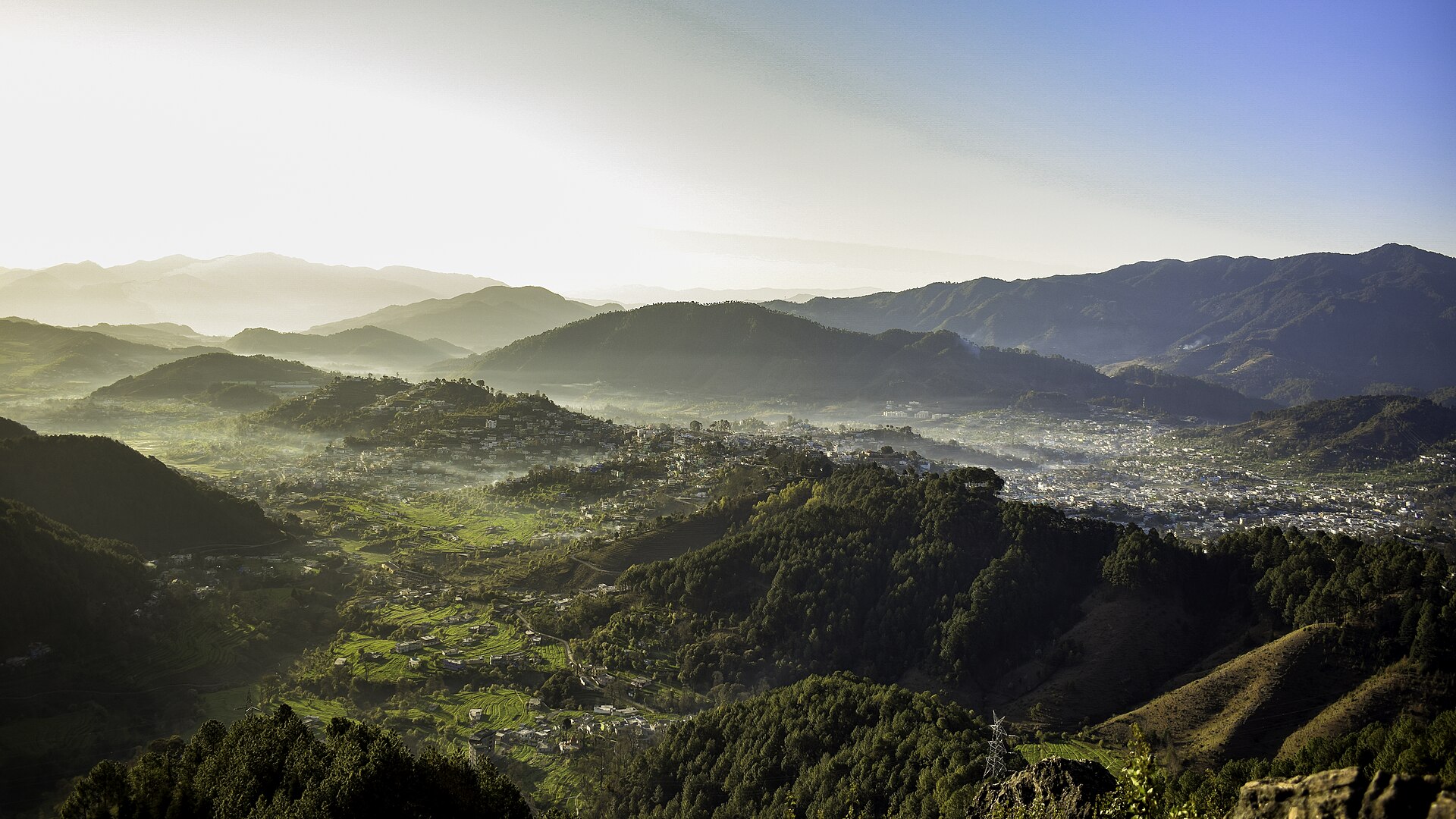 Pithoragarh City Landscape
